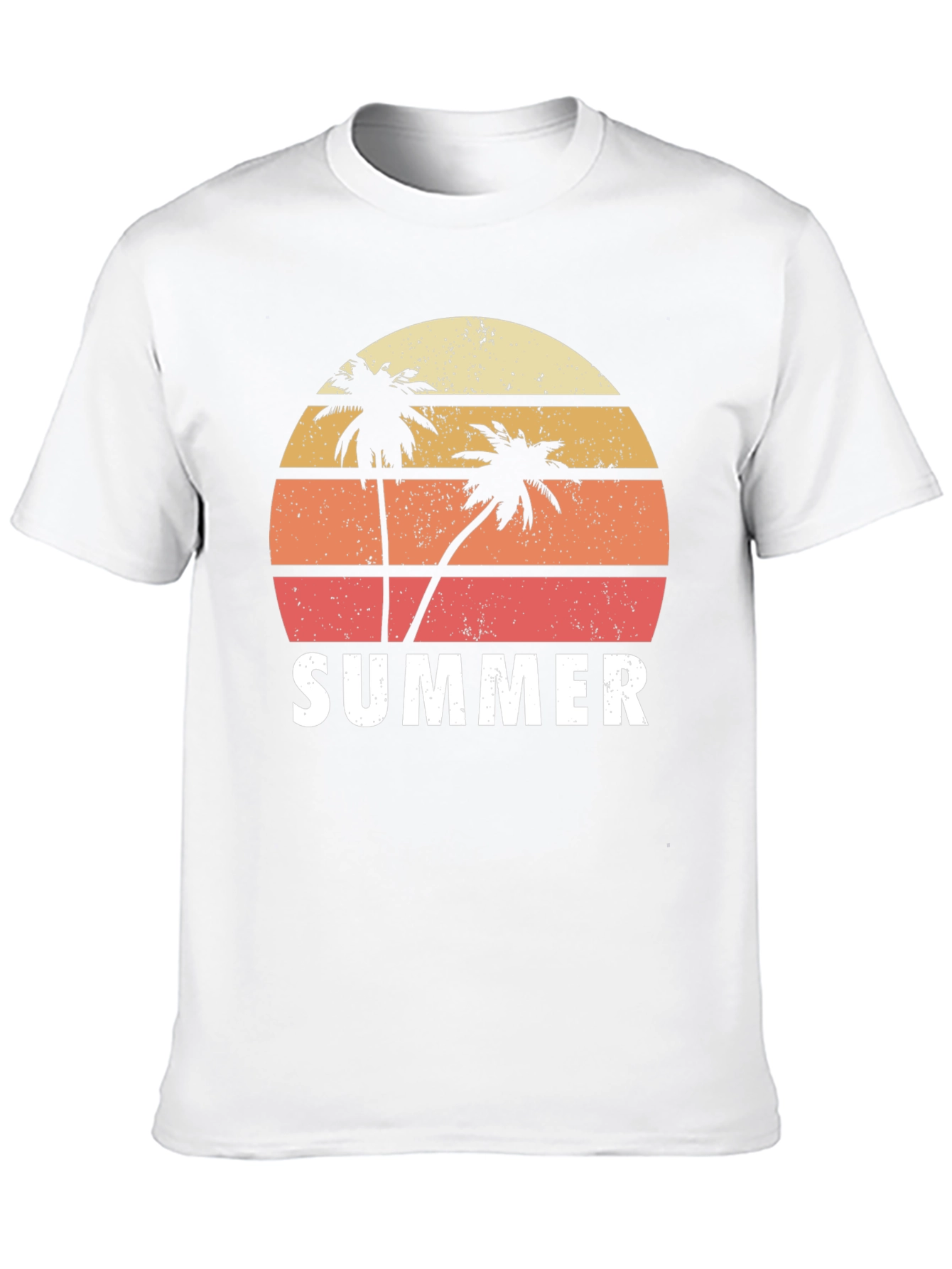Retro Summer Palm Tree T-Shirt