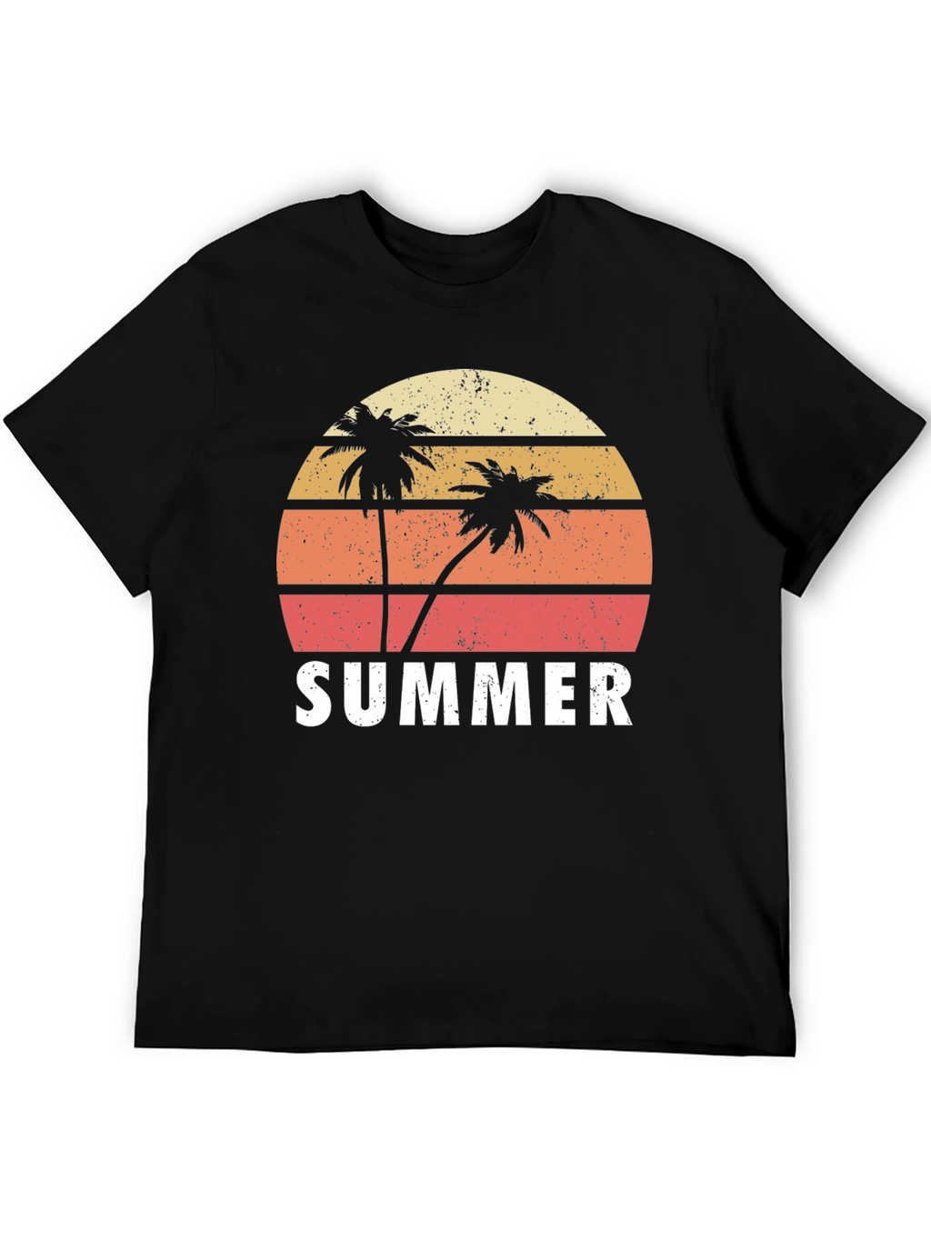 Retro Summer Palm Tree T-Shirt