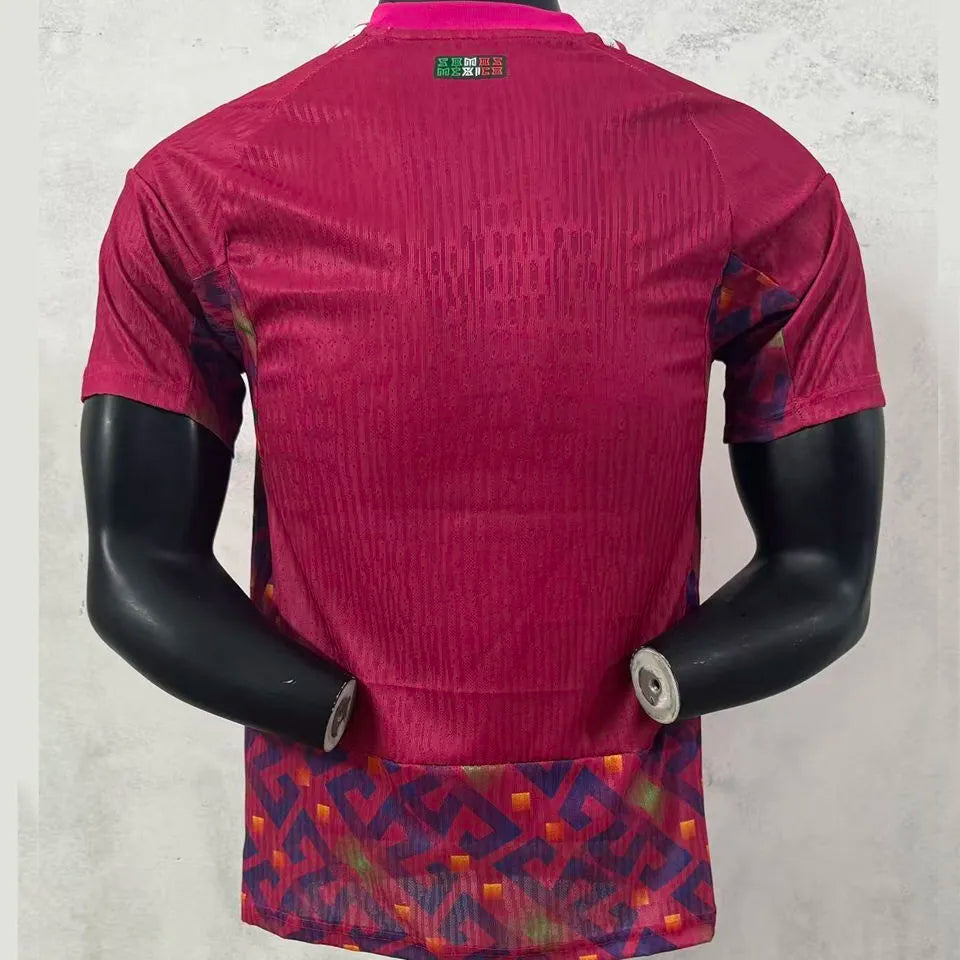 2026/27 Mexico Goalkeeper Red Player Version Soccer Jersey Back