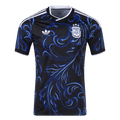 Argentina Away Soccer Jersey World Cup 2026 Black Front