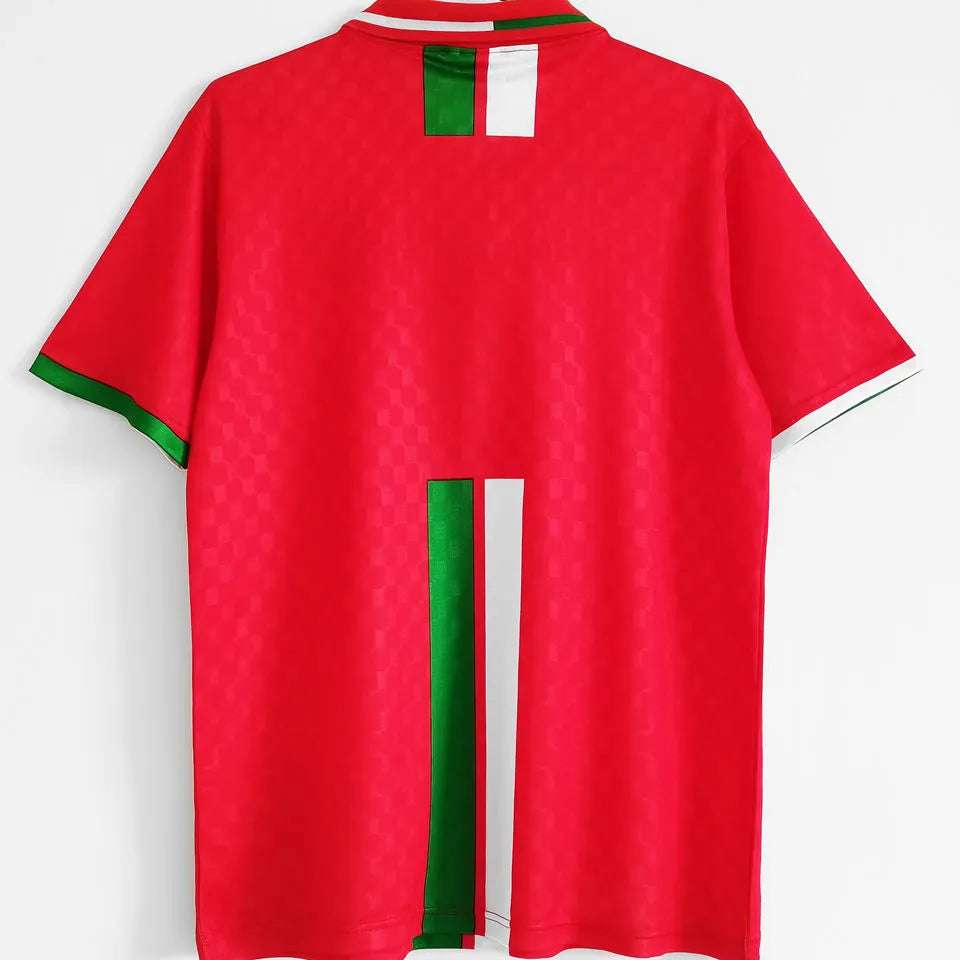 1996/1998 Wales Home Red Retro Soccer Jersey Back