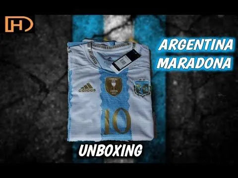 2021 Argentina Concept Maradona By Soccept Player Soccer Jersey Detail 1
