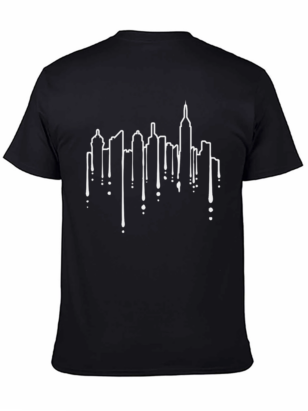 Urban Skyline Graphic Tee - Modern Cityscape Design