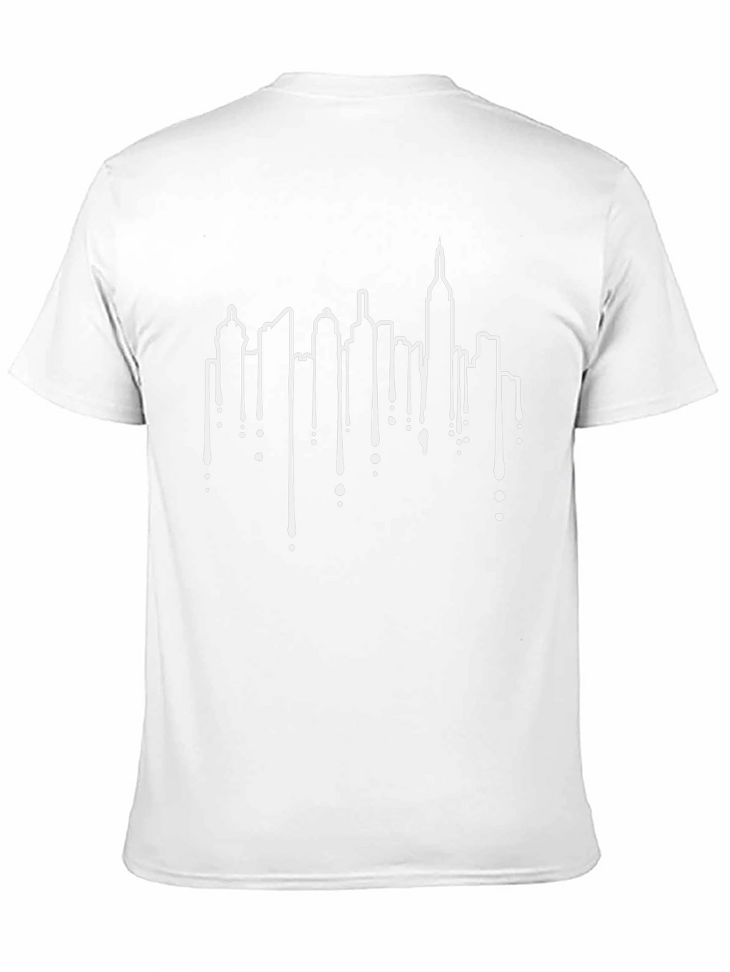 Urban Skyline Graphic Tee - Modern Cityscape Design