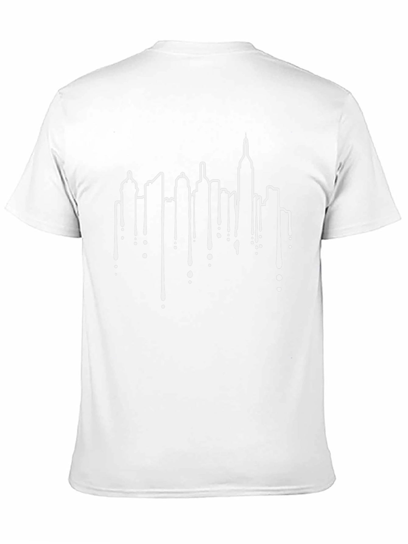 Urban Skyline Graphic Tee - Modern Cityscape Design