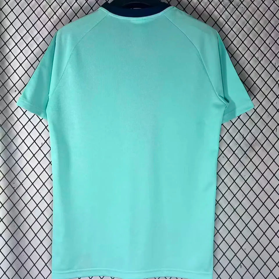 2026/27 Germany Blue Retro Style Soccer Jersey Back