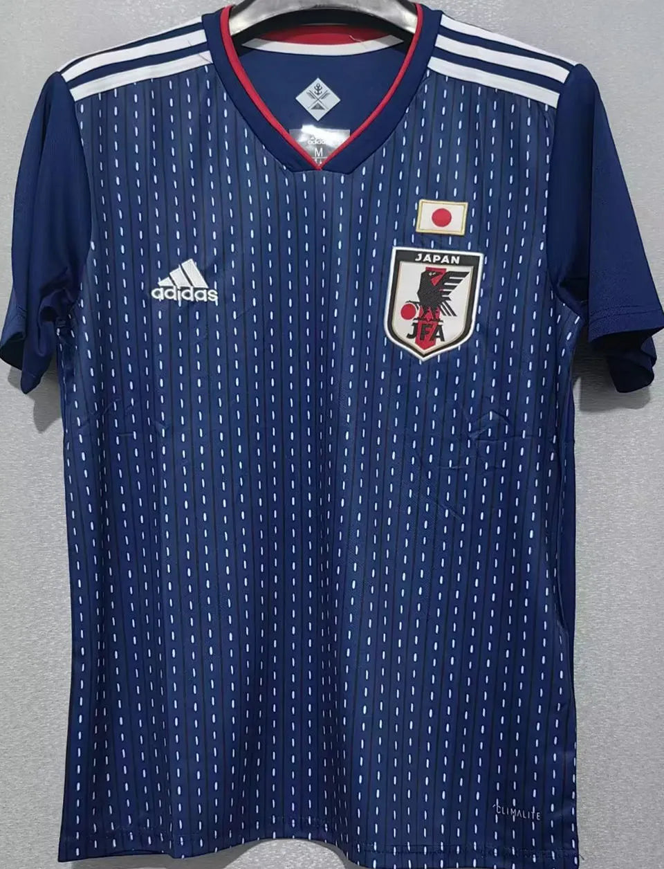 2018 Japan Home Blue Retro Soccer Jersey Front