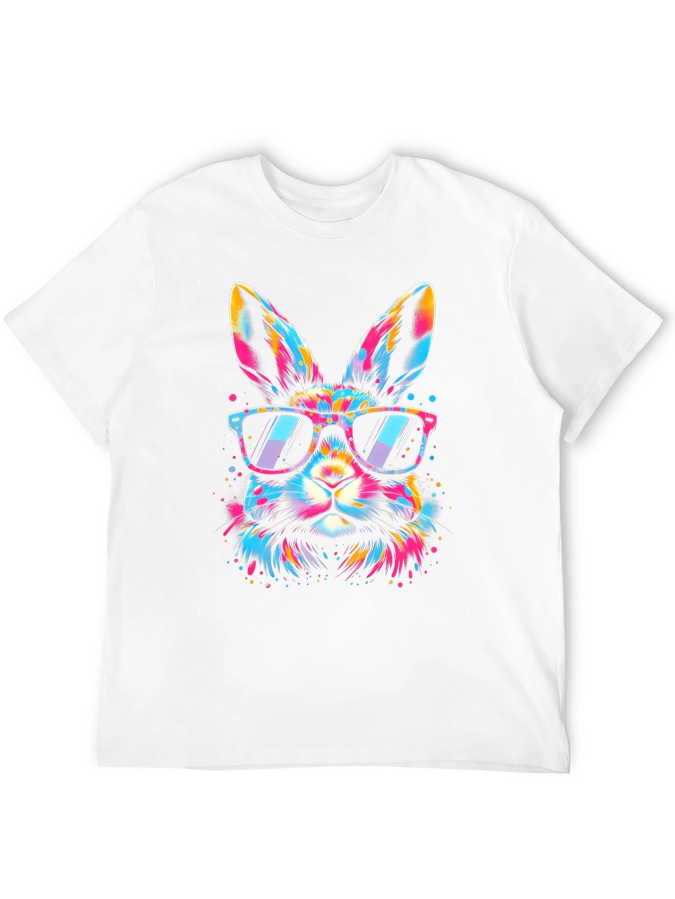 Cool Neon Bunny T-Shirt - Easter Vibes
