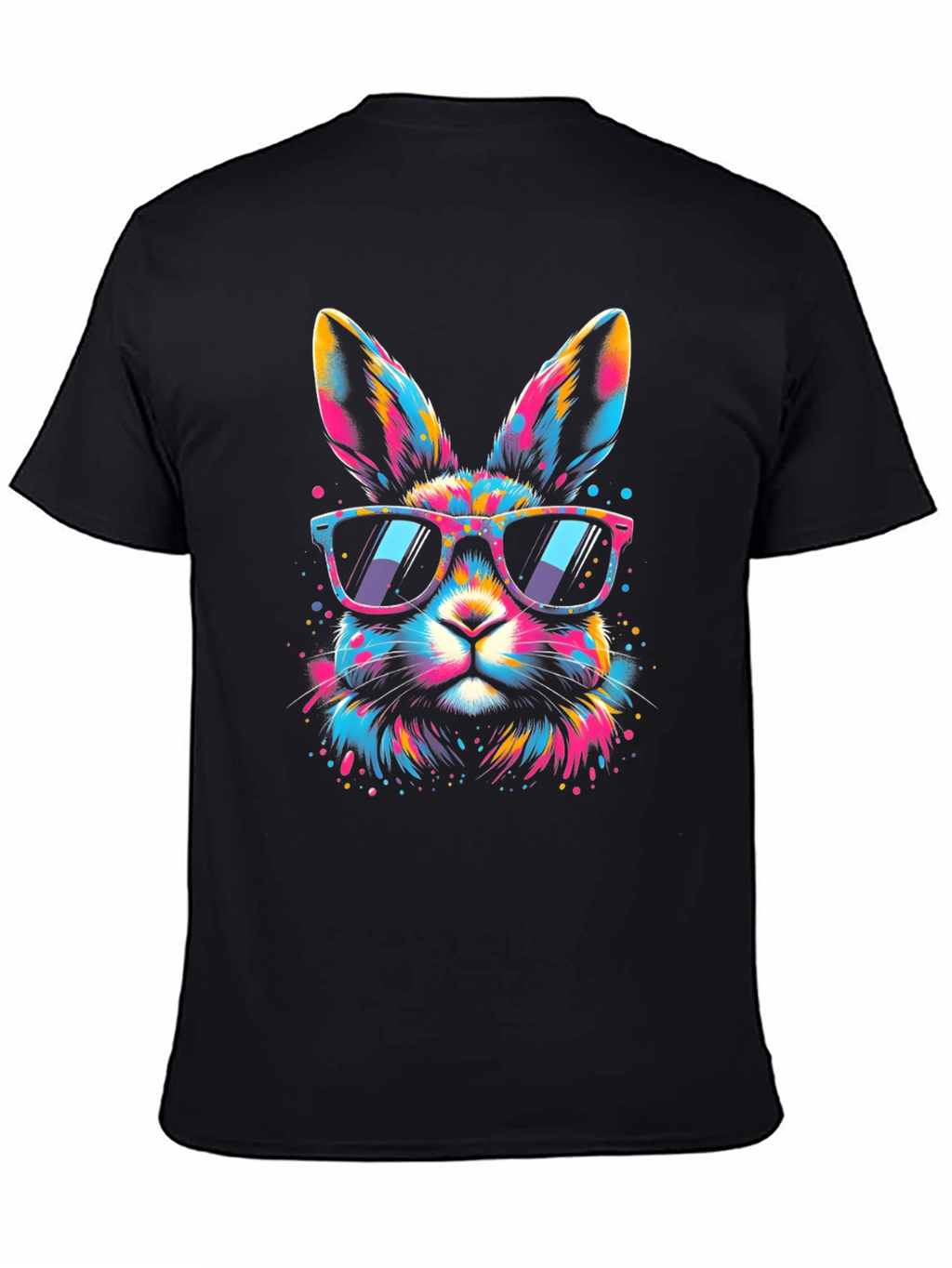 Cool Neon Bunny T-Shirt - Easter Vibes