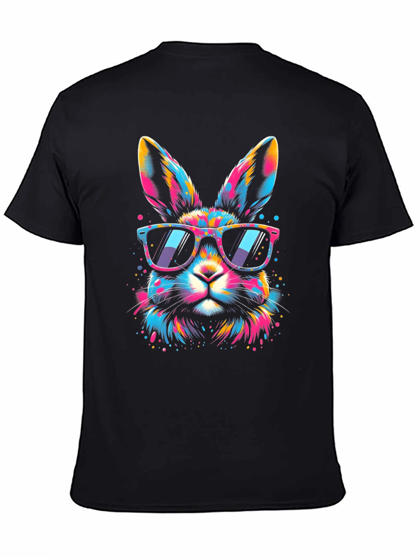 Cool Neon Bunny T-Shirt - Easter Vibes