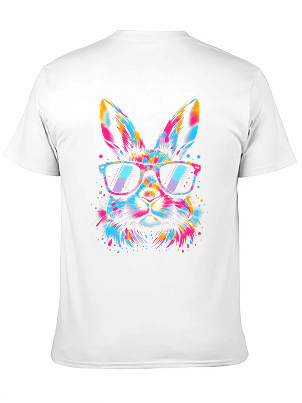 Cool Neon Bunny T-Shirt - Easter Vibes