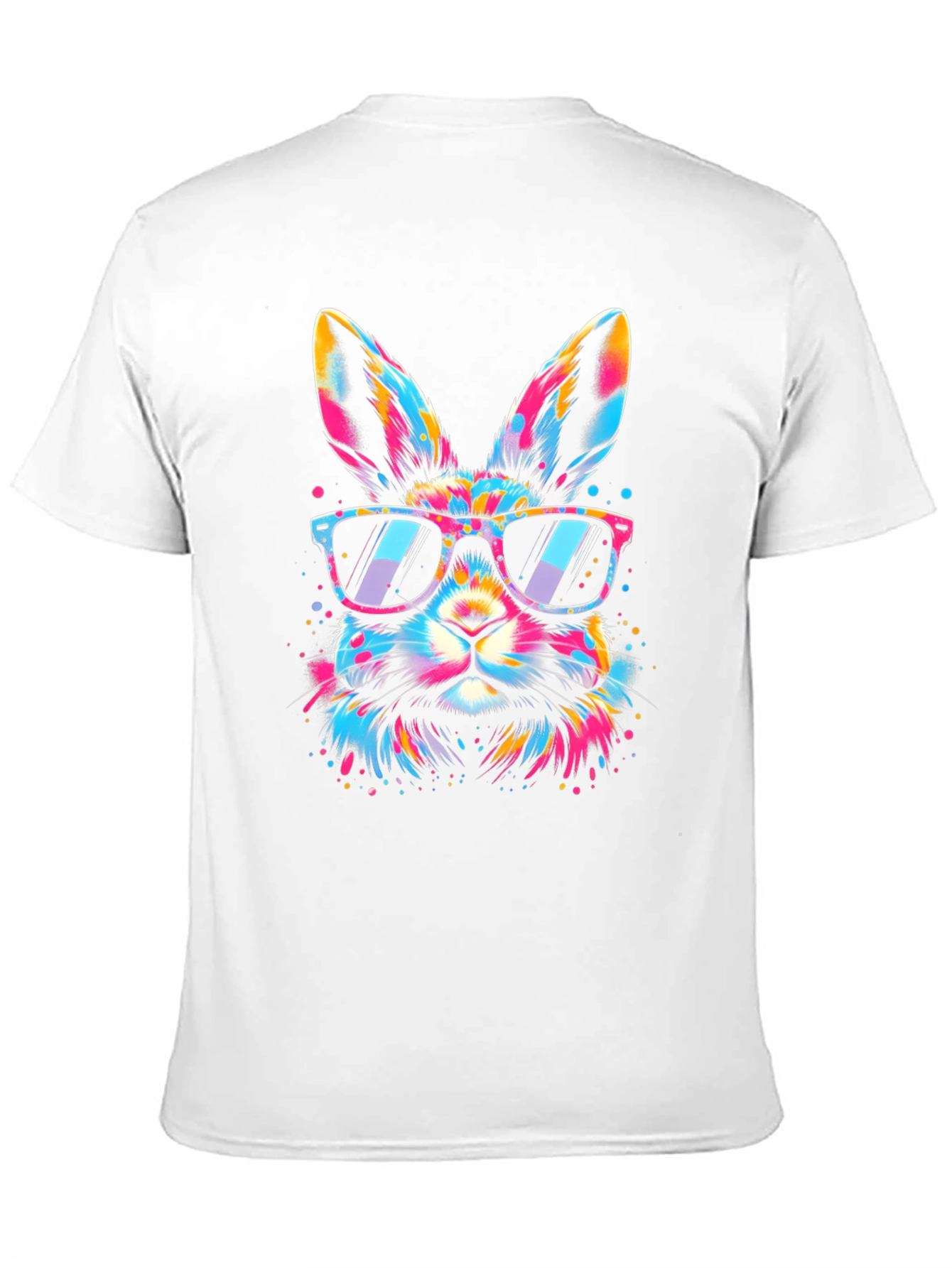 Cool Neon Bunny T-Shirt - Easter Vibes