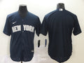 Men's New York Yankees Navy Replica Blank Jerseys