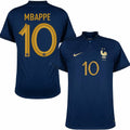 MBAPPE #10 France 1:1 Quality Home Fans Jersey 2022/23 ★★ Front