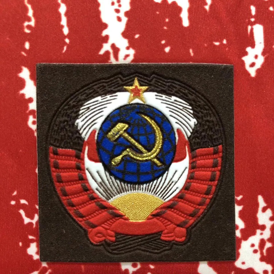 1990 CCCP Home Red Retro Soccer Jersey Detail 4