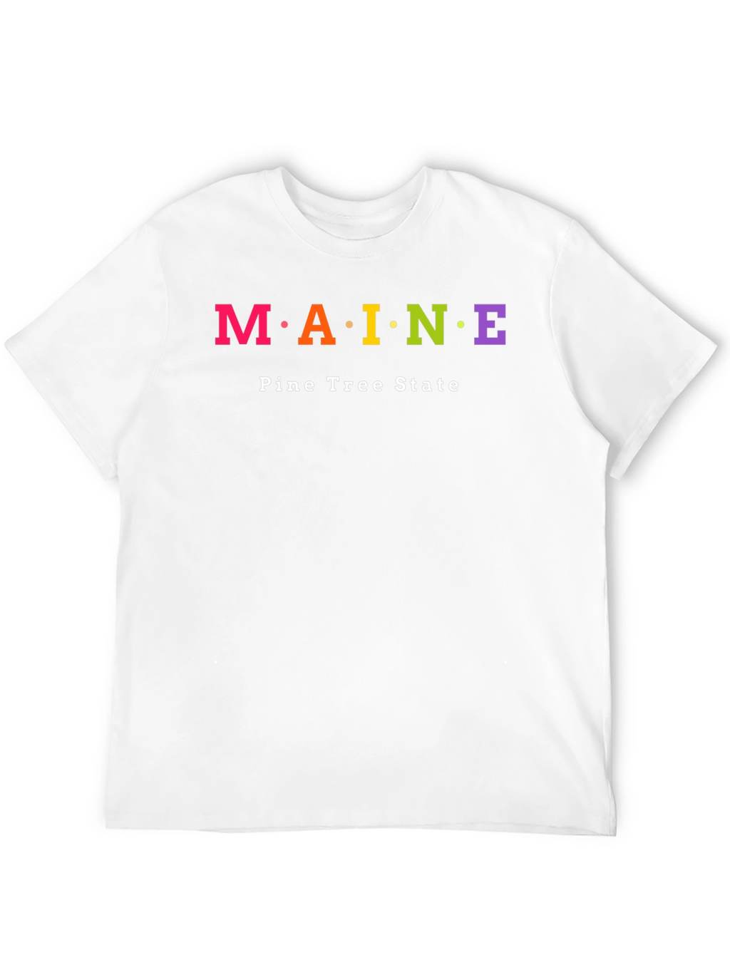 Maine Pine Tree State Novelty T-Shirt