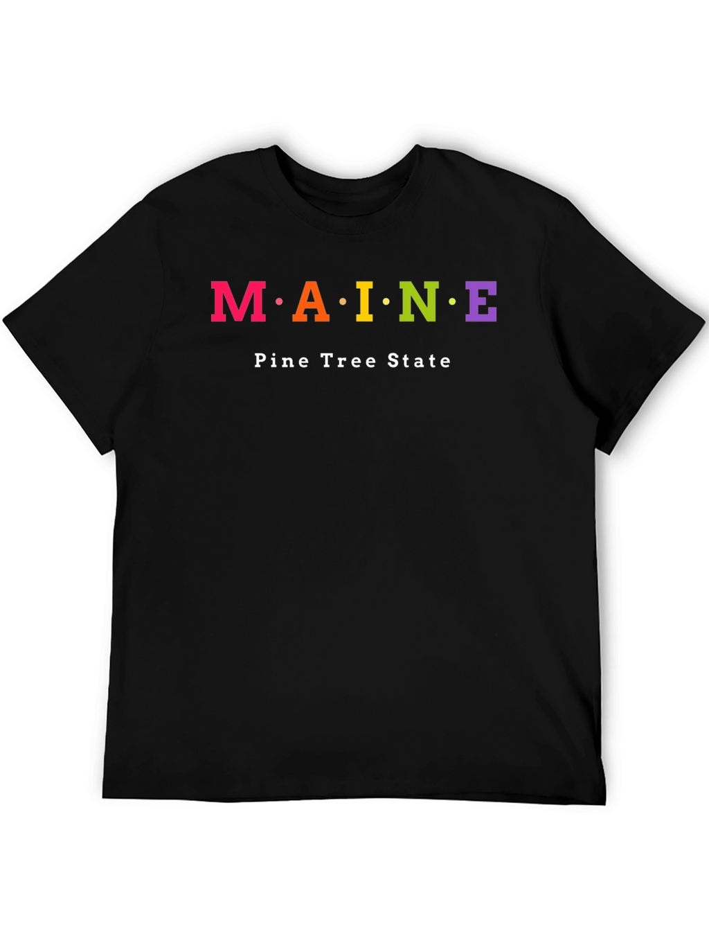 Maine Pine Tree State Novelty T-Shirt