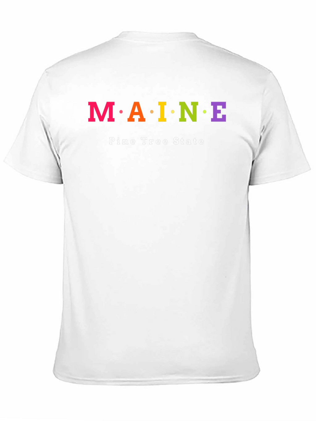 Maine Pine Tree State Novelty T-Shirt