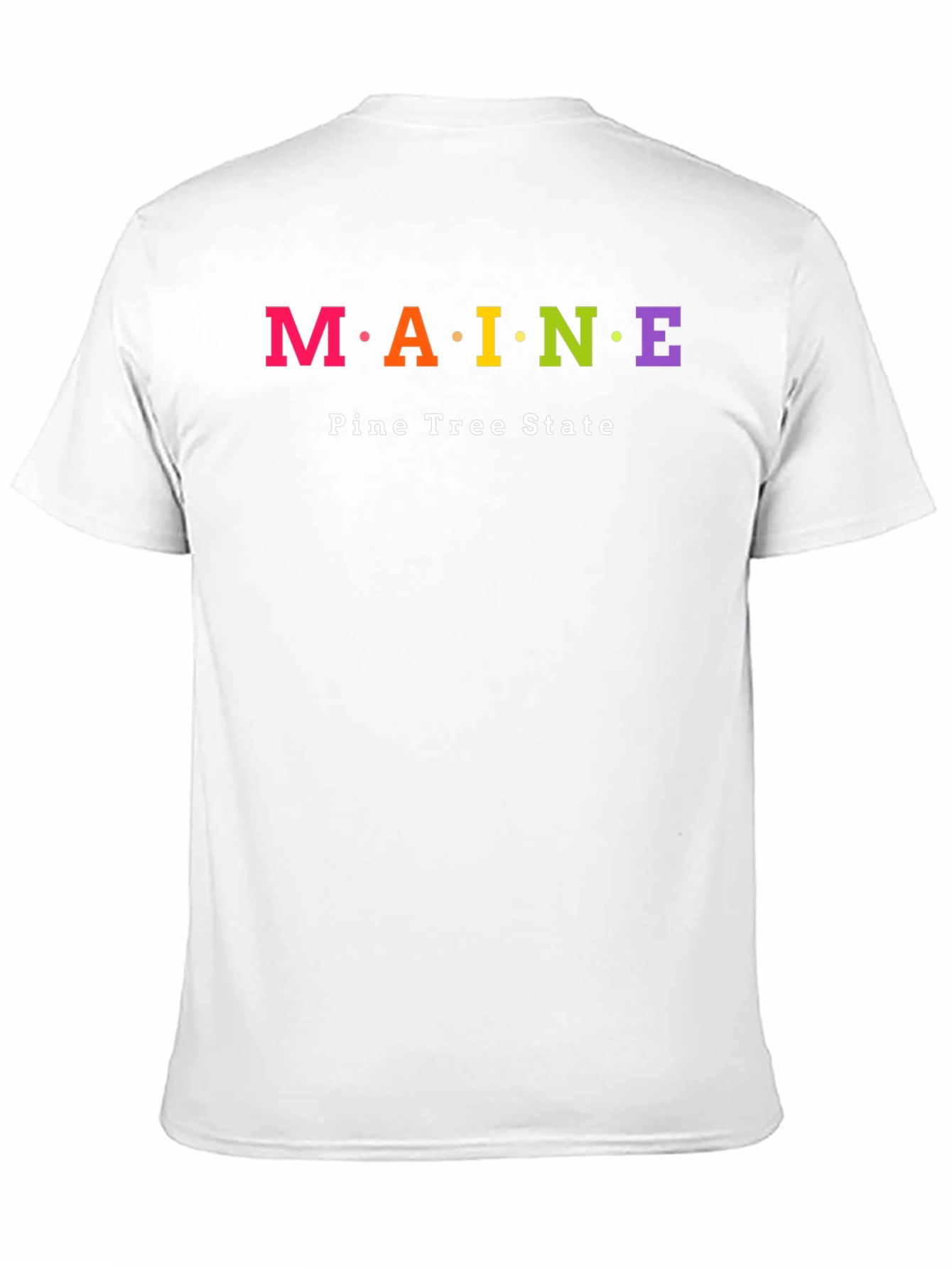 Maine Pine Tree State Novelty T-Shirt