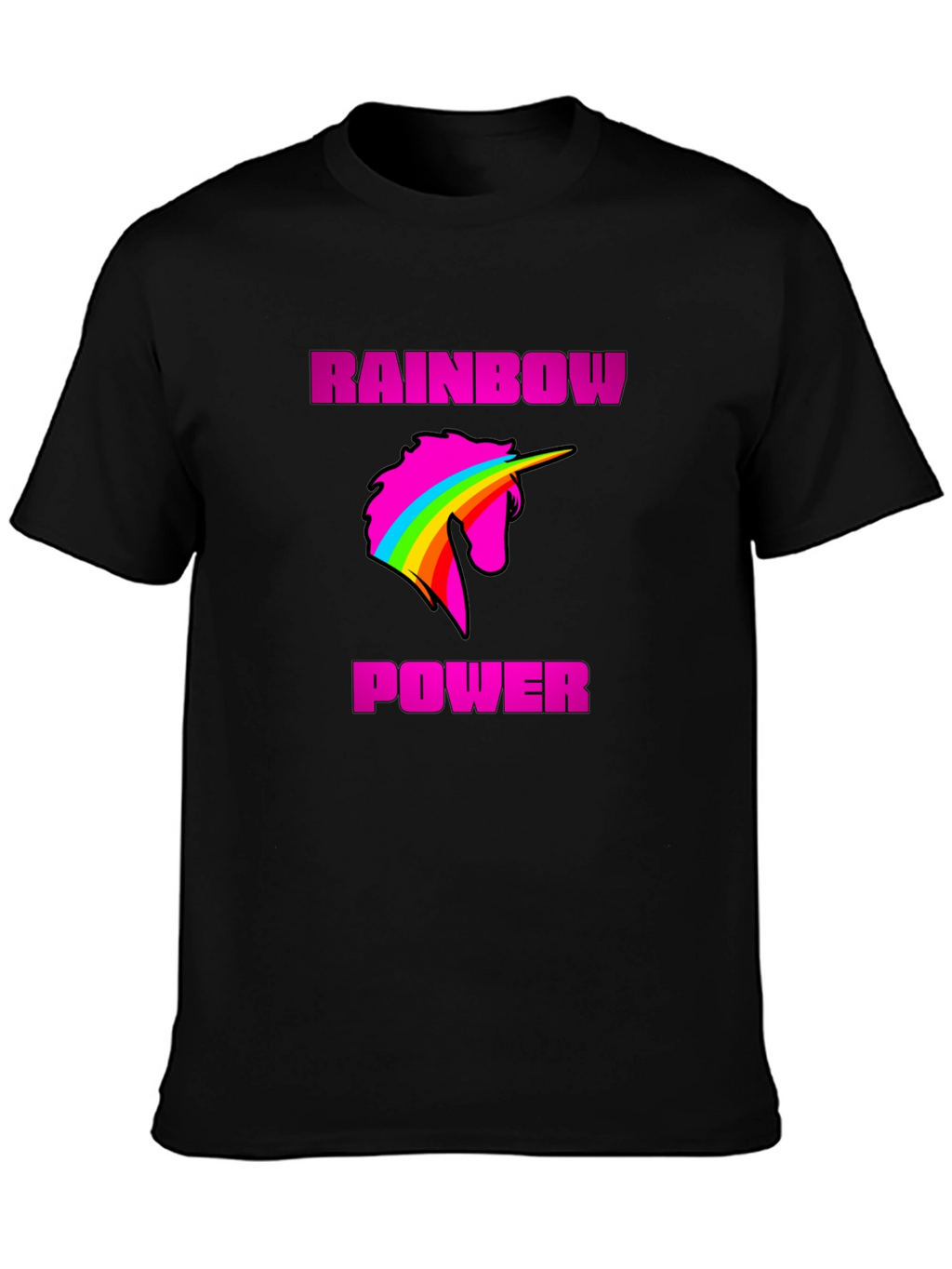 Rainbow Unicorn Power T-Shirt