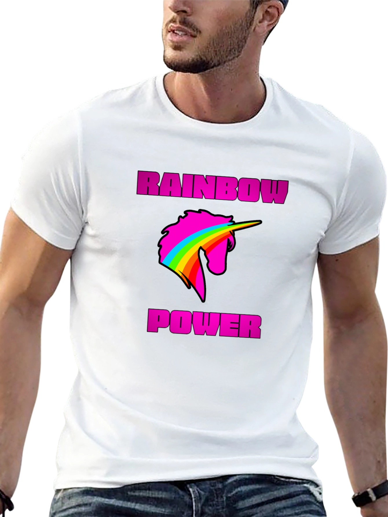 Rainbow Unicorn Power T-Shirt