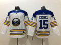 Men's Buffalo Sabres Jack eichel #15 White Replica Player Jerseys
