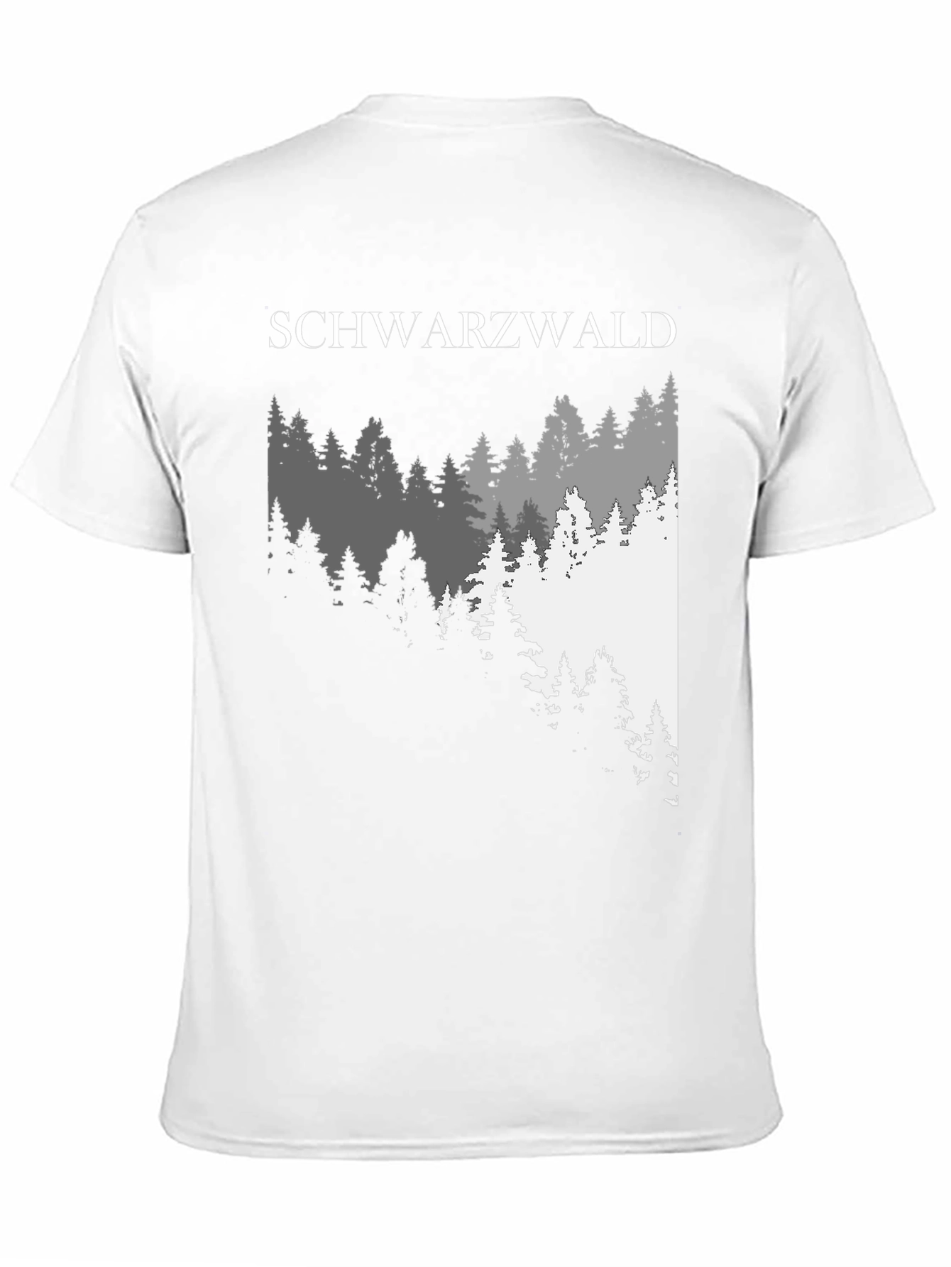 Schwarzwald Forest Graphic Tee - Black
