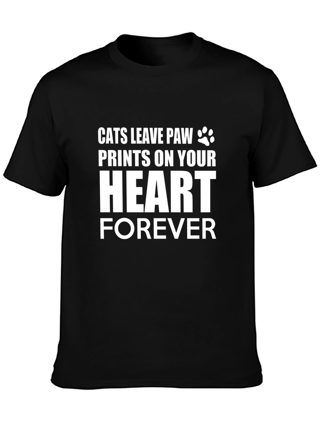 Cats Leave Paw Prints T-Shirt