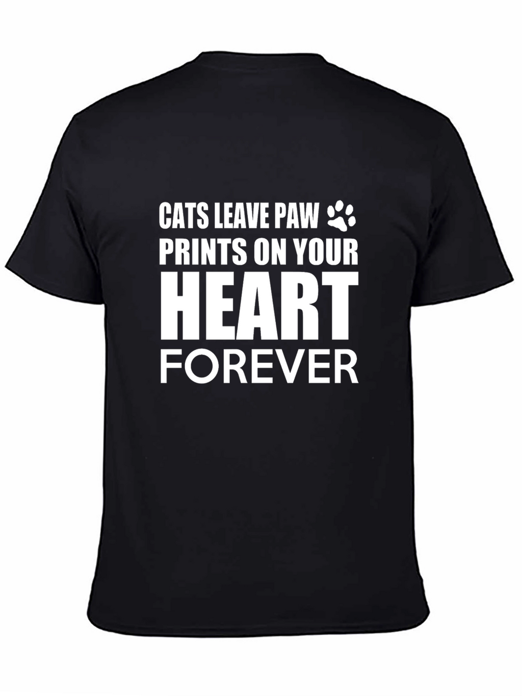 Cats Leave Paw Prints T-Shirt