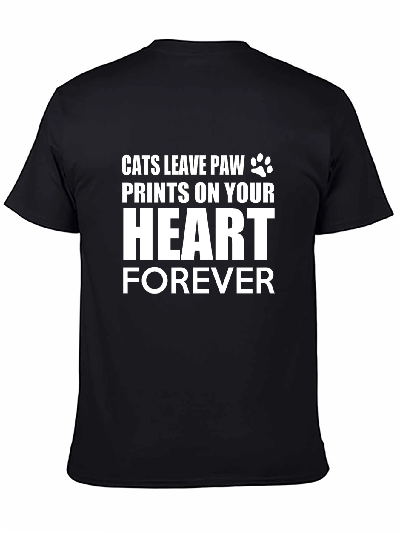 Cats Leave Paw Prints T-Shirt