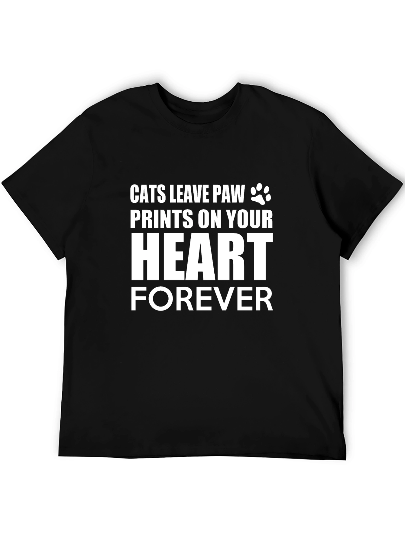 Cats Leave Paw Prints T-Shirt