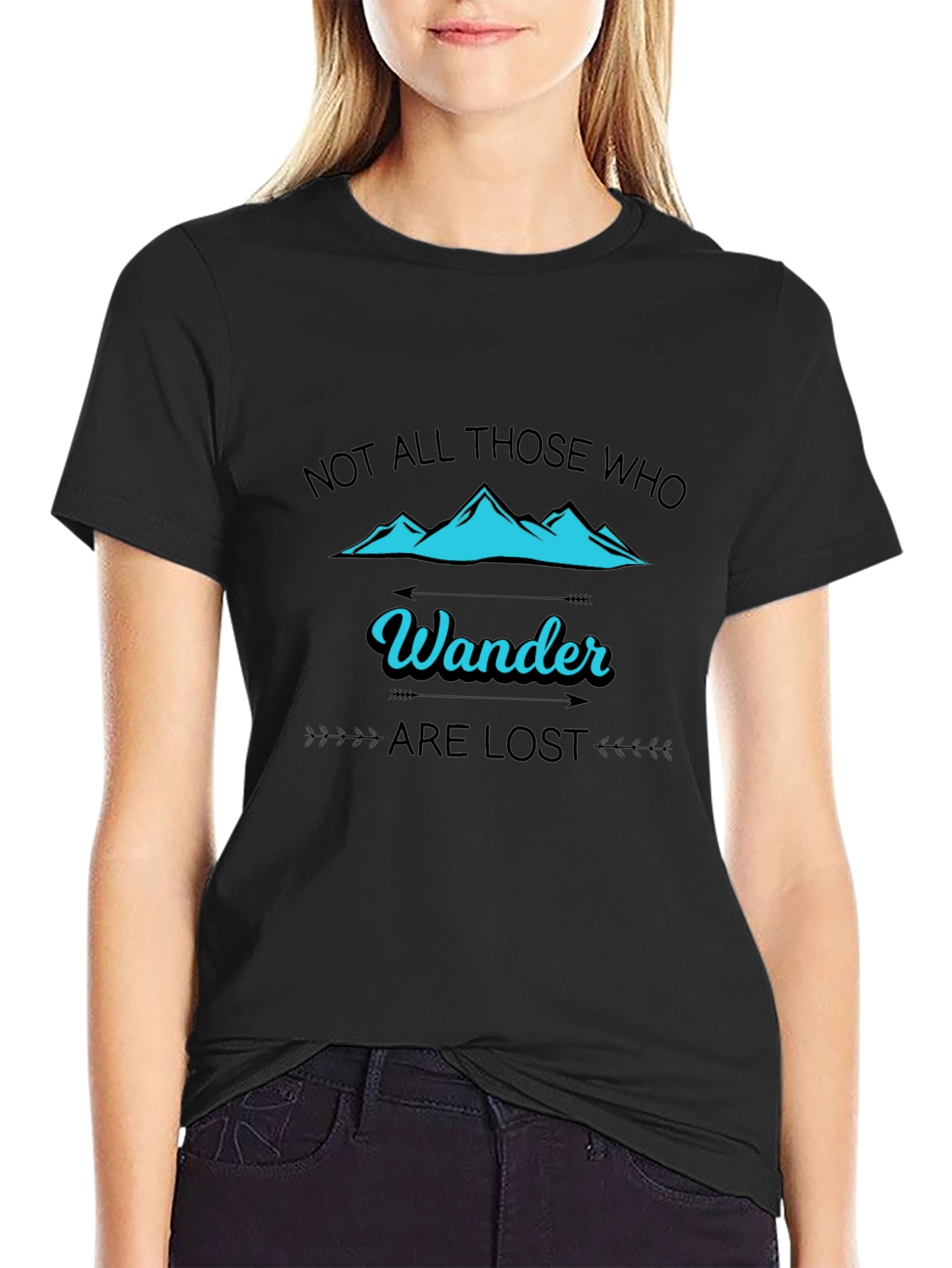 Wanderlust T-Shirt - Not All Those Who Wander