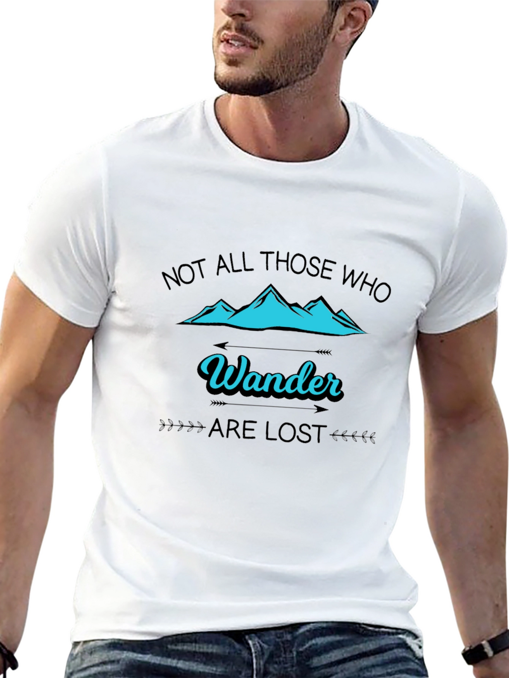 Wanderlust T-Shirt - Not All Those Who Wander