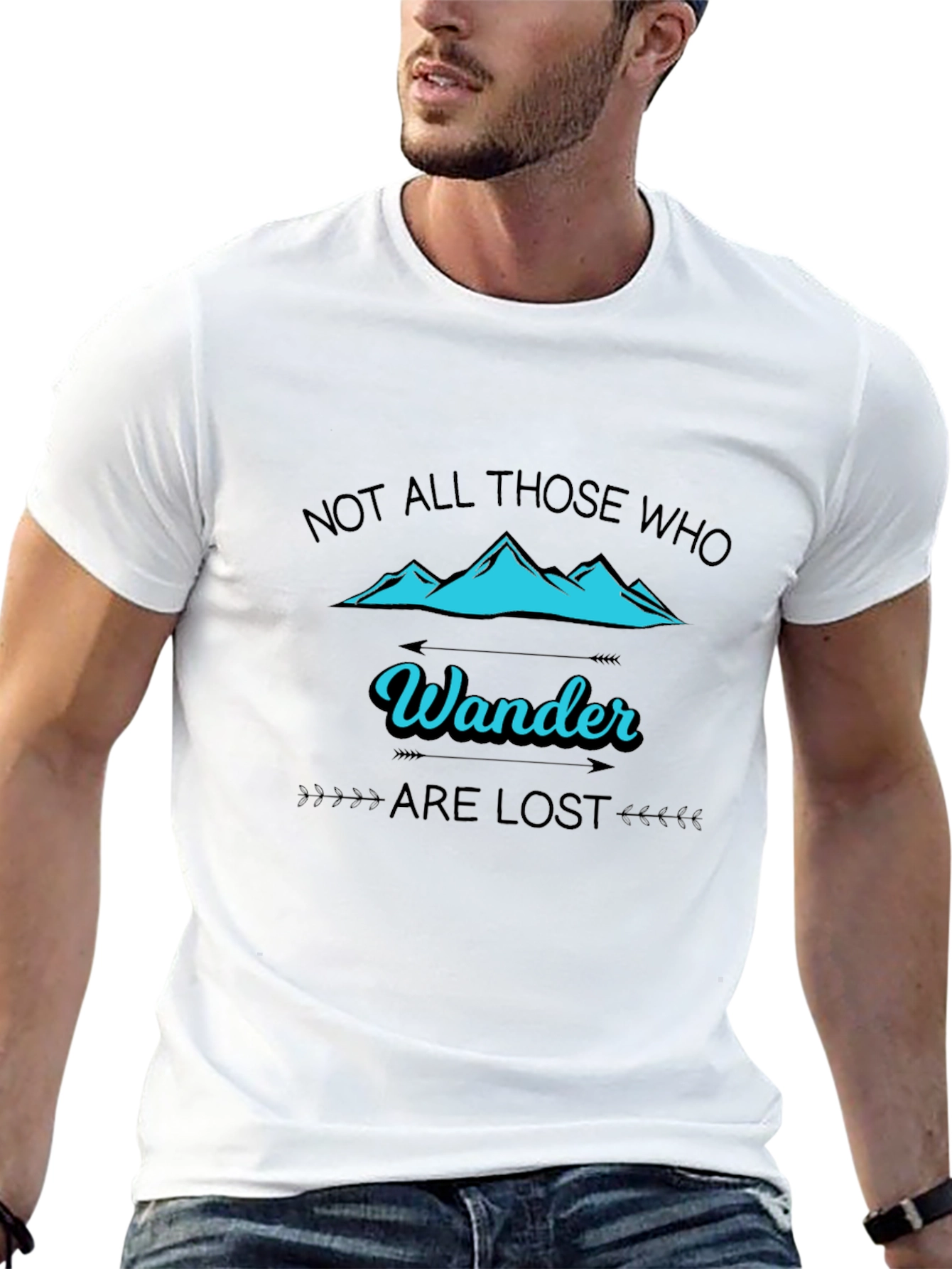 Wanderlust T-Shirt - Not All Those Who Wander
