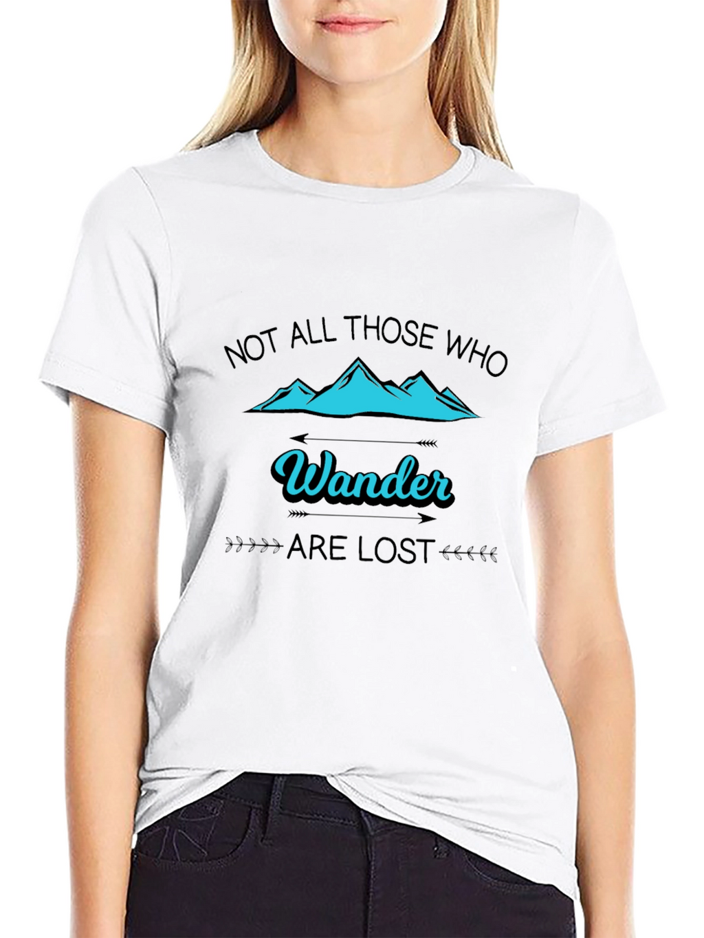 Wanderlust T-Shirt - Not All Those Who Wander