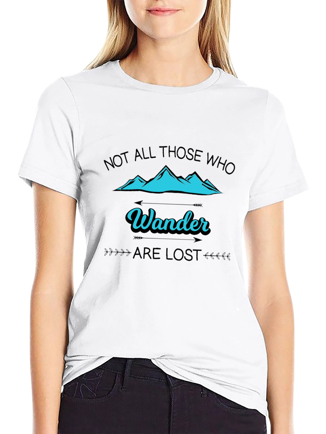 Wanderlust T-Shirt - Not All Those Who Wander