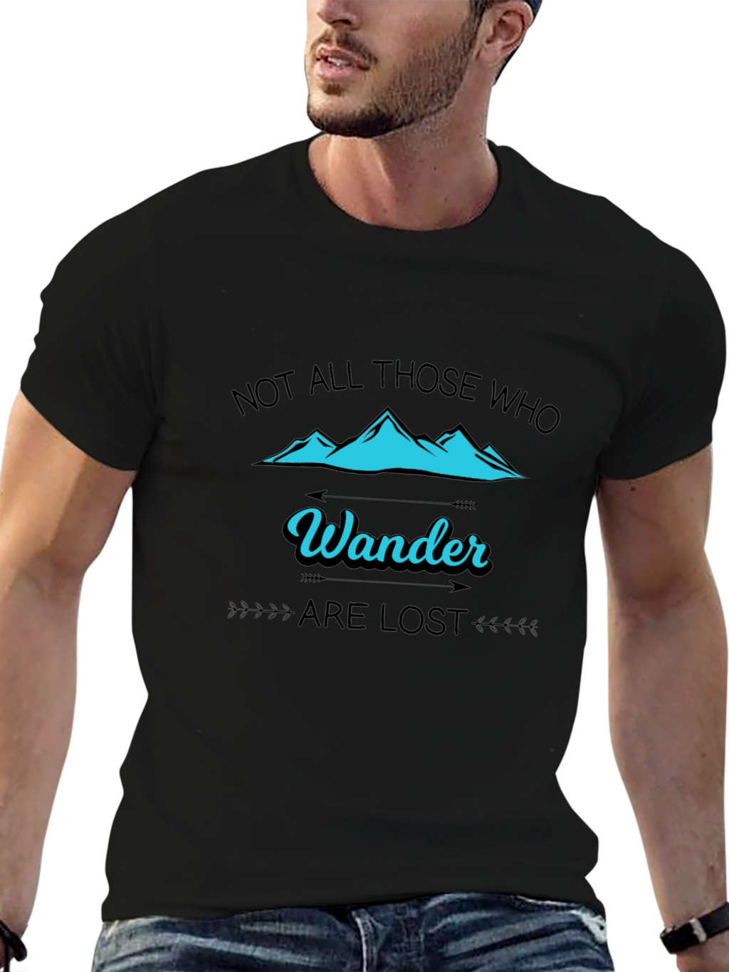 Wanderlust T-Shirt - Not All Those Who Wander