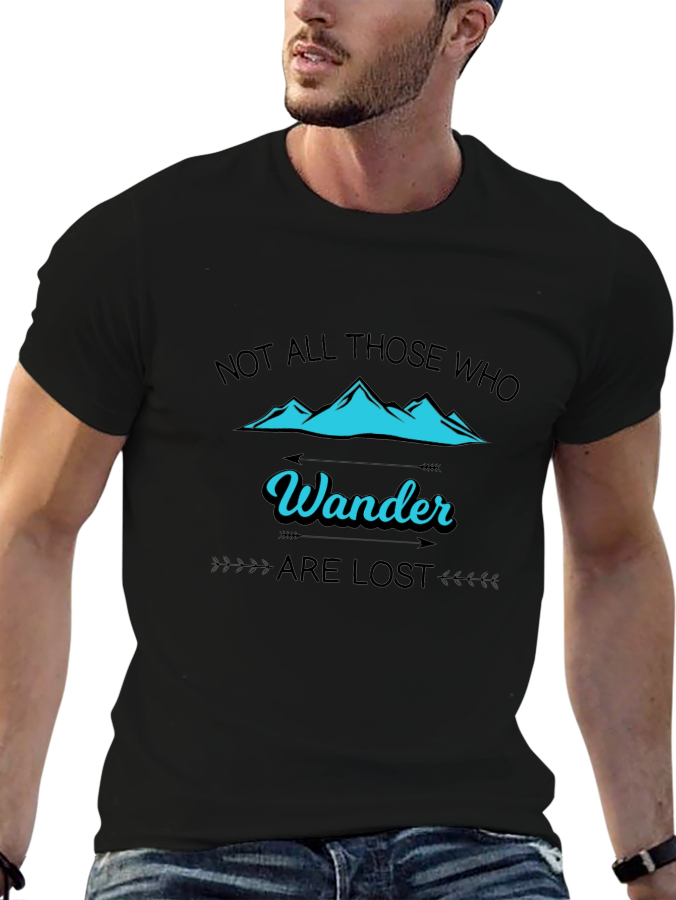 Wanderlust T-Shirt - Not All Those Who Wander