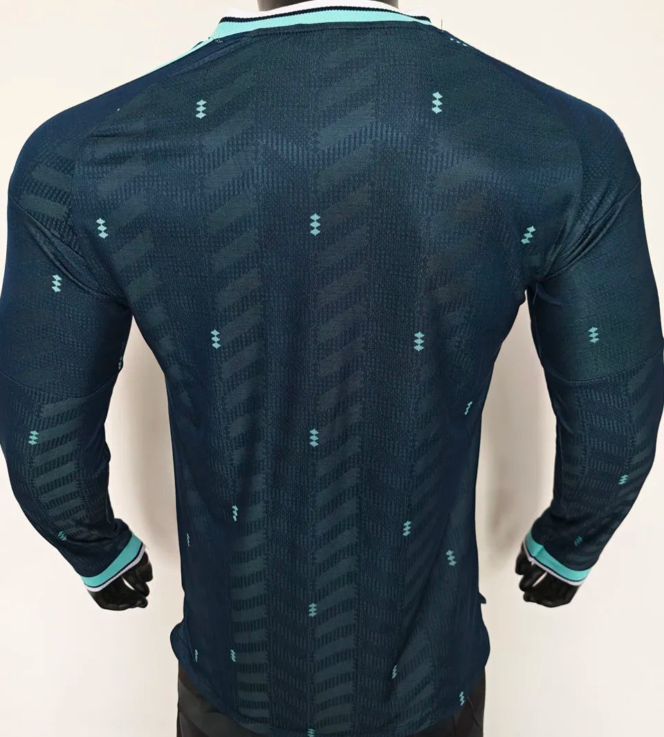 2026/27 Germany Away Player Version Long Sleeve Soccer Jersey Back