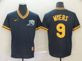 Men's Tampa Bay Rays Wil Myers #9 Navy Replica Baseball Jerseys