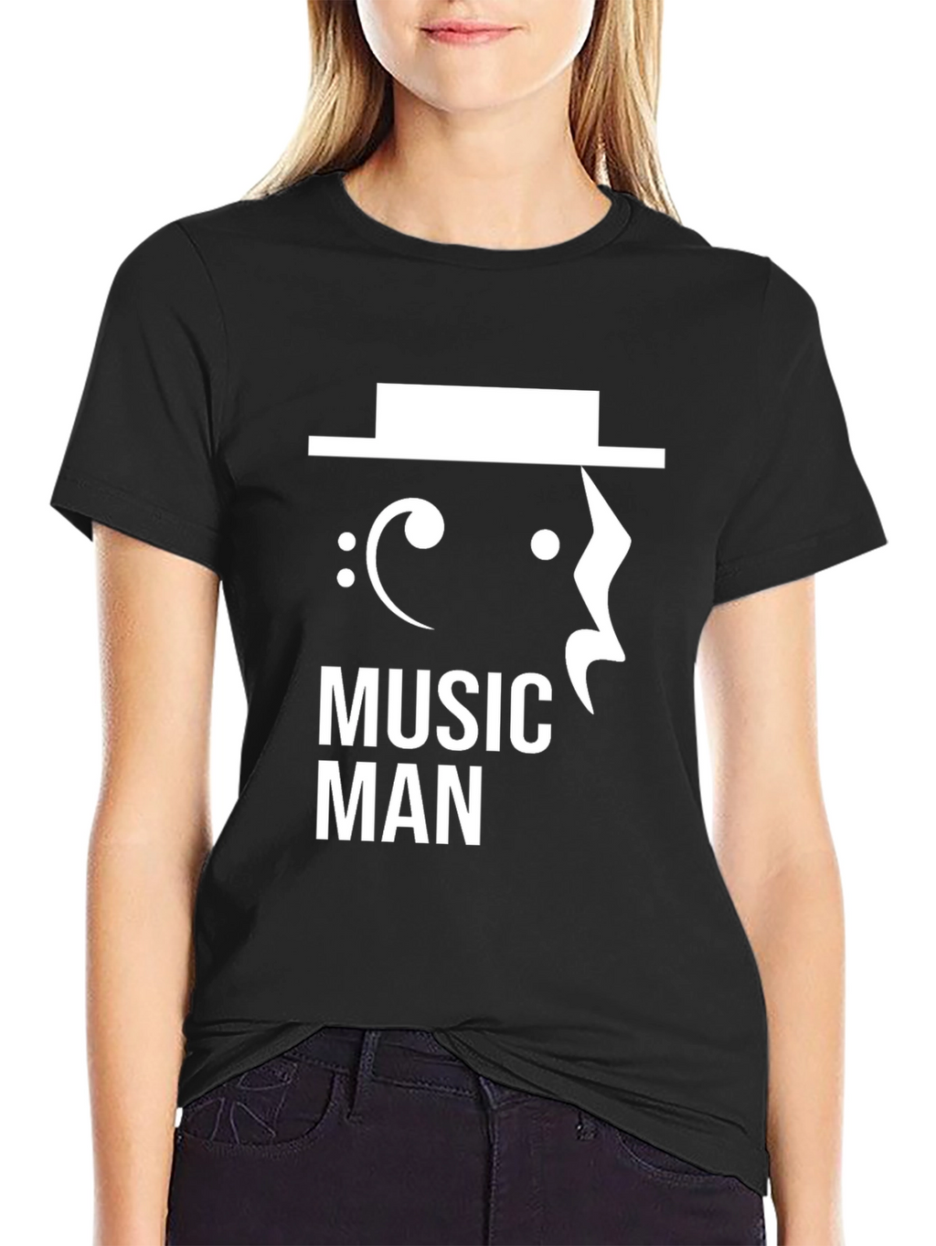Music Man Graphic Tee - Stylish Musician T-Shirt