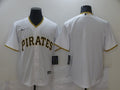 Men's Pittsburgh Pirates White Home Blank Replica Jerseys