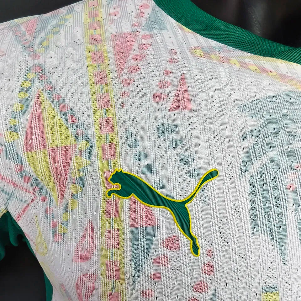 2026/27 Senegal Home White Player Version Soccer Jersey Detail 4
