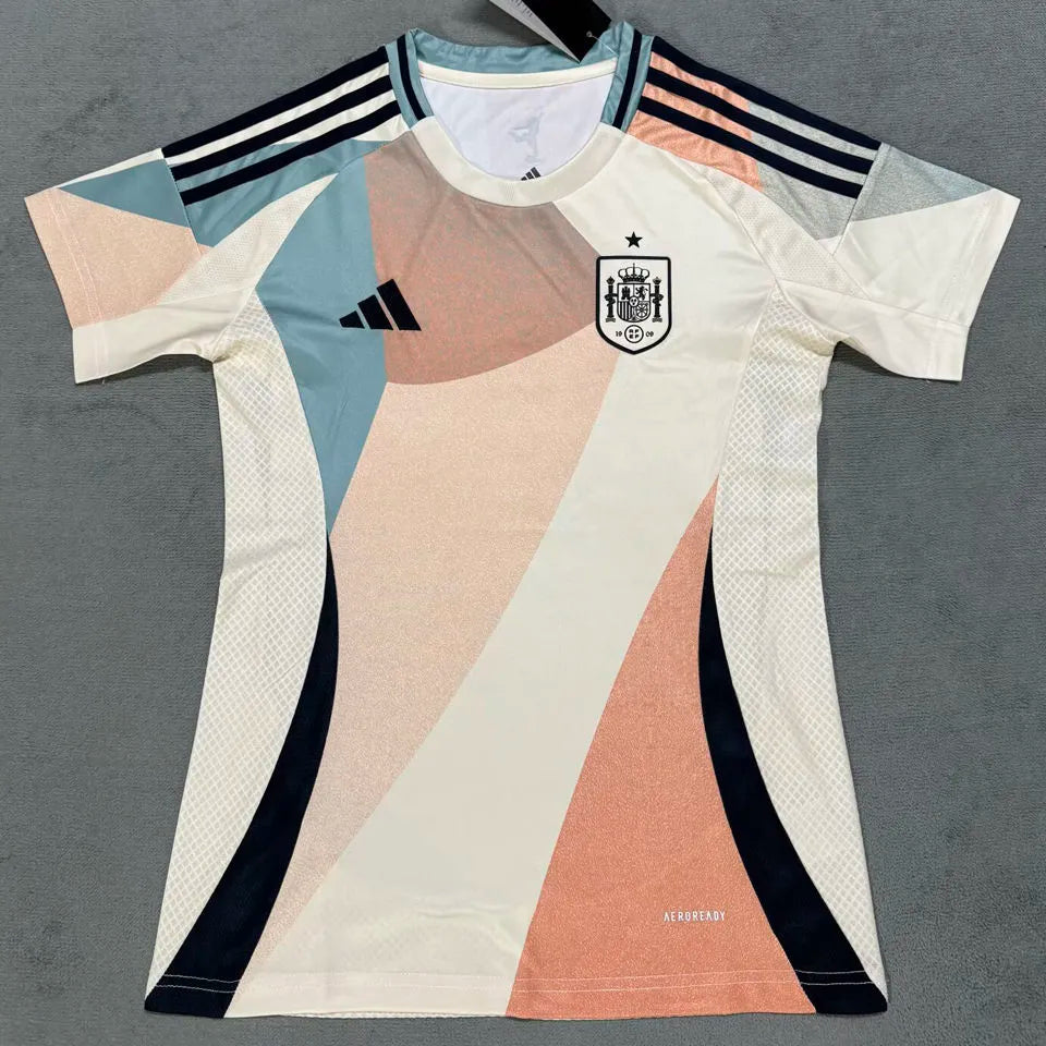 2025/26 Spain Away Women Soccer Jersey 女 Front