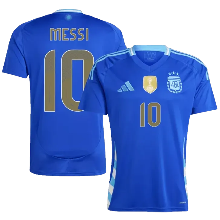 2024/25 Argentina Away Blue Player Version Long Sleeve Jersey (Have FlFA World Champion 2022 有胸前章) Detail 2