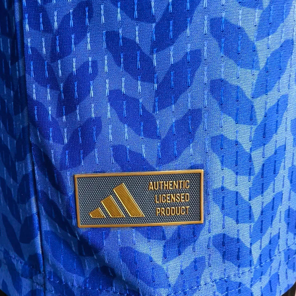 2026/27 Italy Home Blue Player Version Soccer Jersey Detail 4