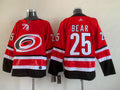 Men's Carolina Hurricanes Ethan Bear #25 Red Player Game Jerseys