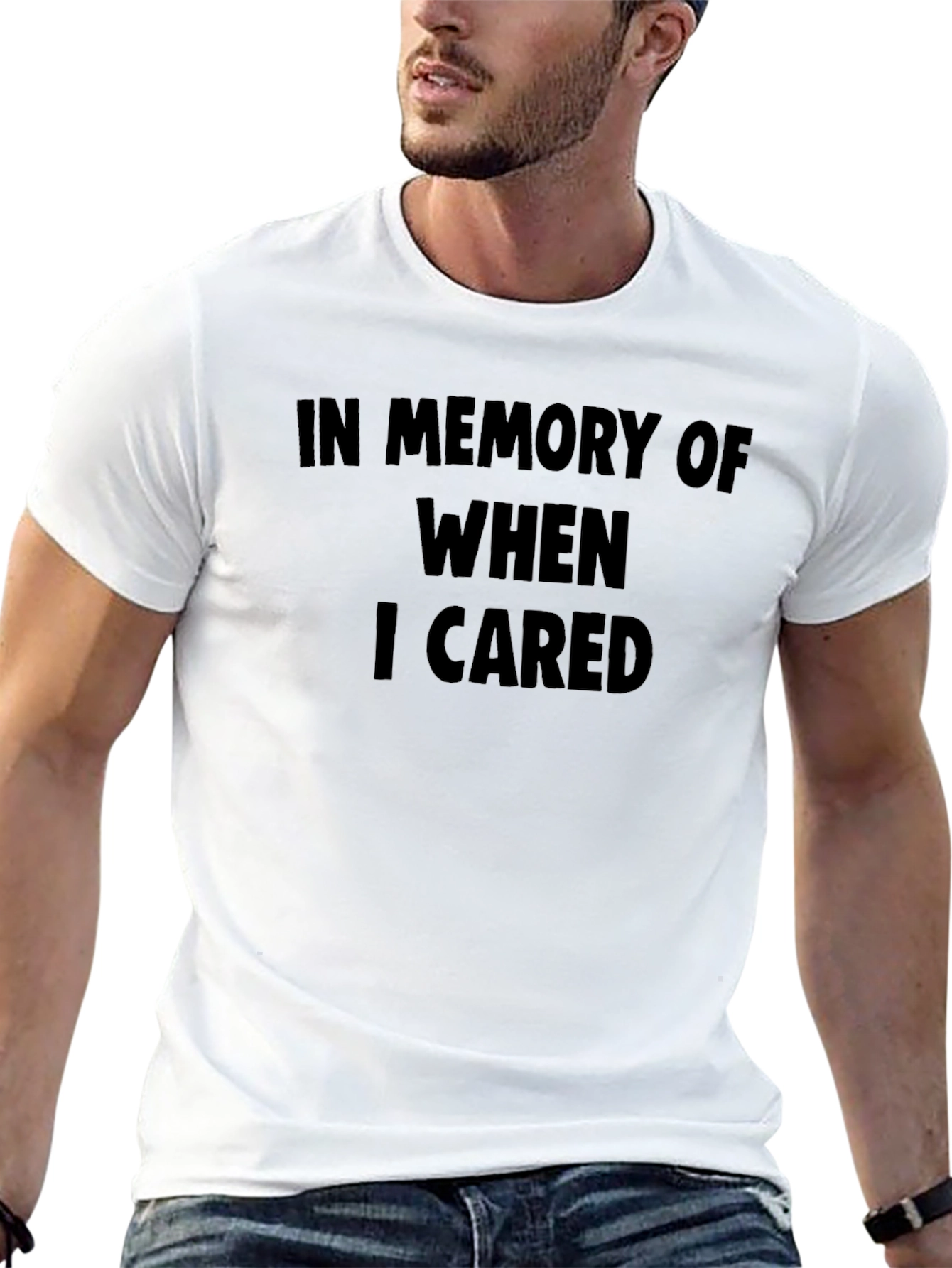 In Memory of When I Cared Graphic Tee
