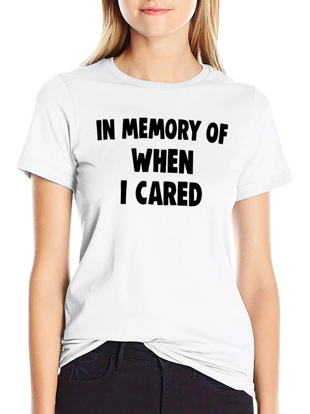 In Memory of When I Cared Graphic Tee