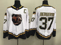 Men's Boston Bruins Patrice Bergeron #37 White Replica Game Jerseys